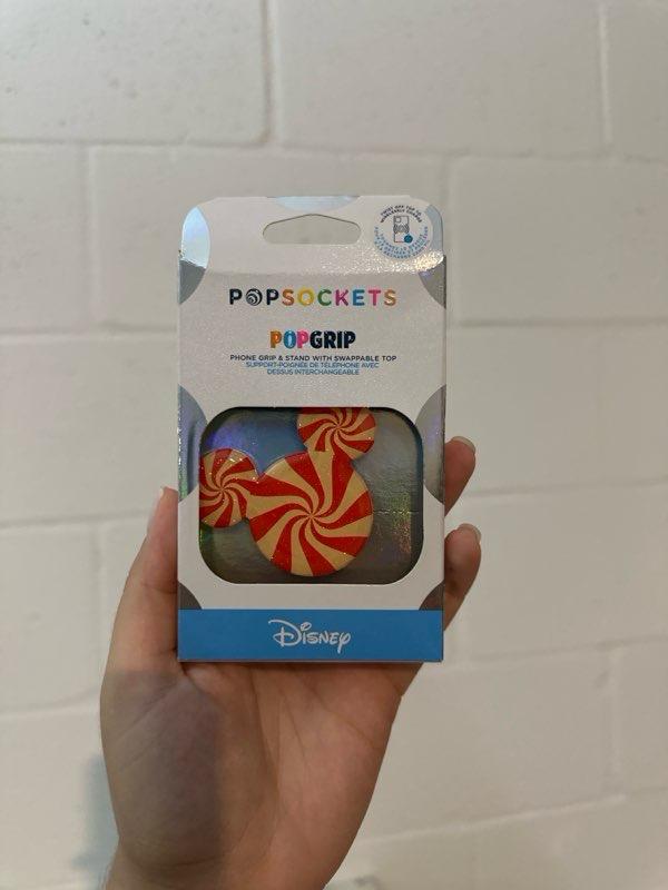 Suporte para celular PopSockets com suporte expansível e adesivo, Mickey aspiral Disney