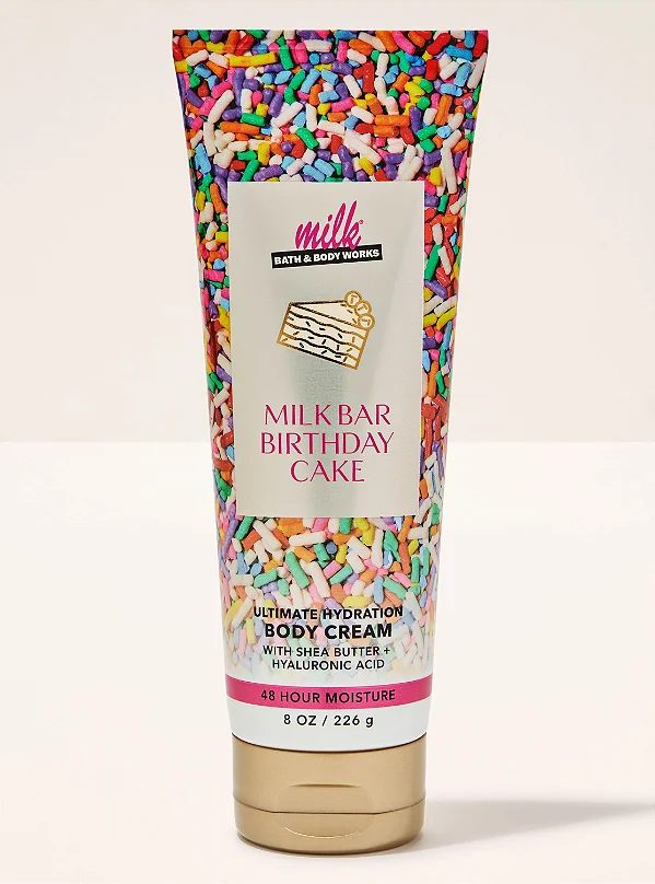 Milk Bar Birthday Cake Ultimate Hydration Body Cream 226g - Bath and Body Works
