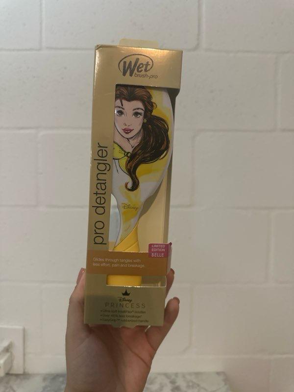 Escova Wet Brush Pro Detangler Disney Estilizada Princesa Bela