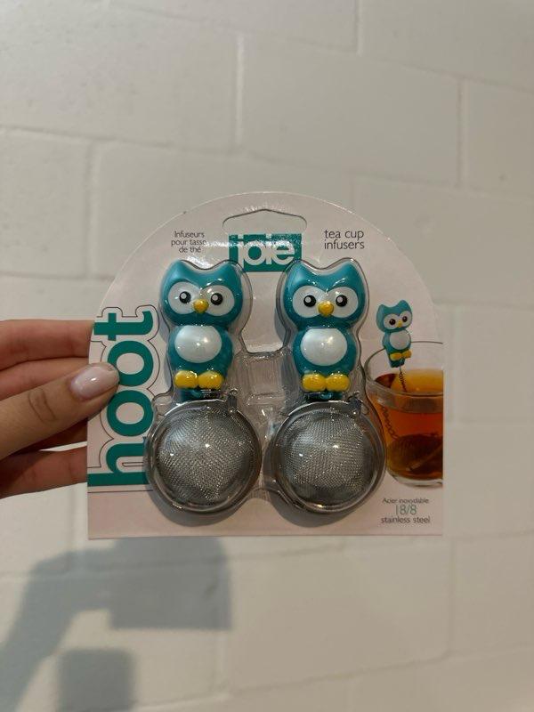 Infusor de chá de folhas soltas Joie MSC International com 2 - Coruja