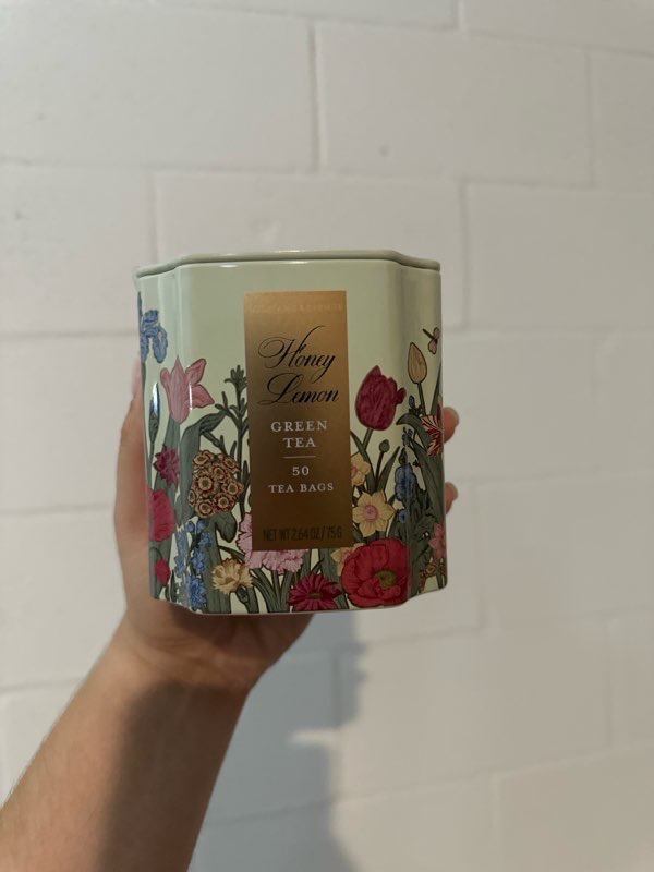 CHÁ WILLIAMS & SPENCE MEL E LIMÃO 50 SACHÊS