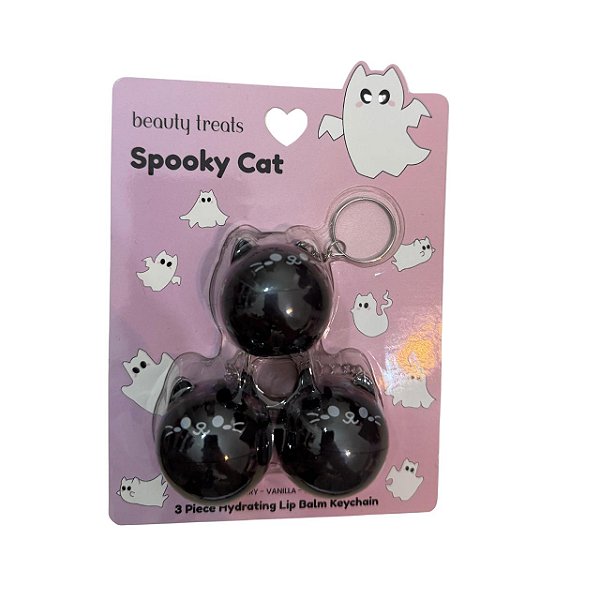 Lip balm hidratante Chaveico com 3 Gatos Preto - Beauty treats