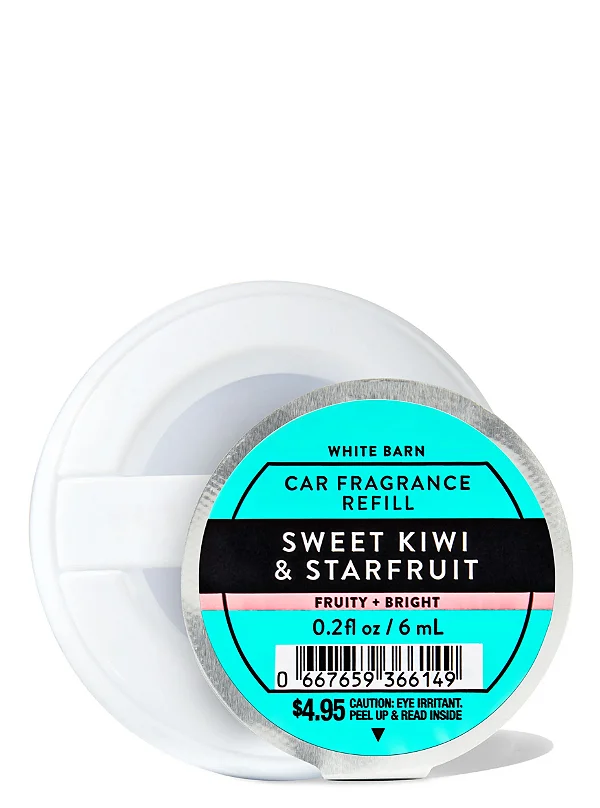 Refil Aromatizador de Carro Sweet Kiwi & Starfruit Bath & Body Works
