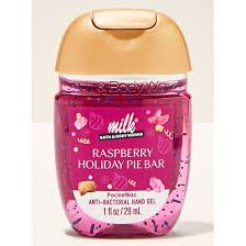 Alcool Gel para Mãos Raspberry Holiday Pie Bar - Bath and Body Works
