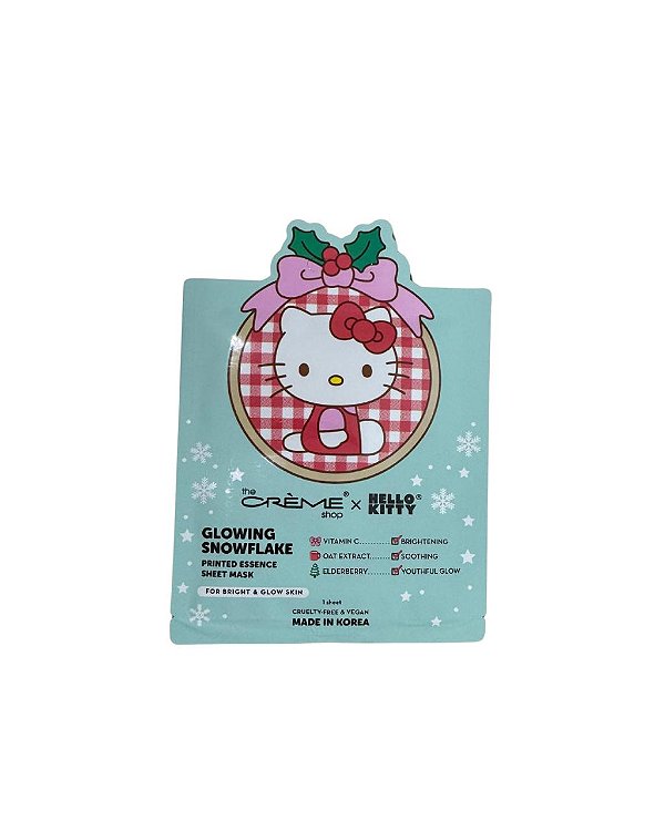 Máscara Facial The Creme X Hello Kitty Para Blilho Radiante (Unidade)