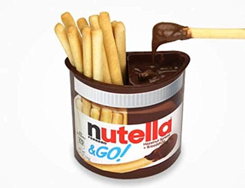 Nutella & Go - Creme de Avelãs & Palitos de Biscoito - 52G