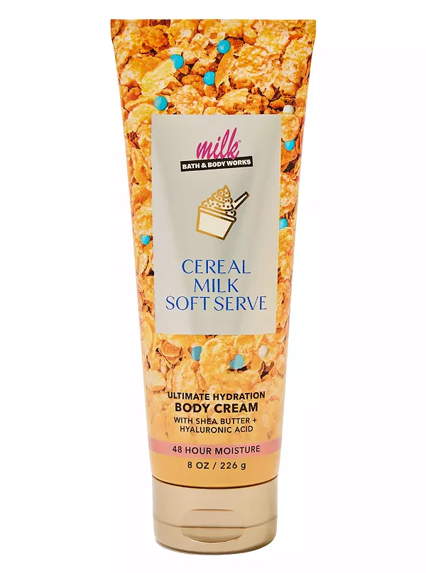 Cereal Milk Soft Serve Body Cream 226g - Bath and Body Works