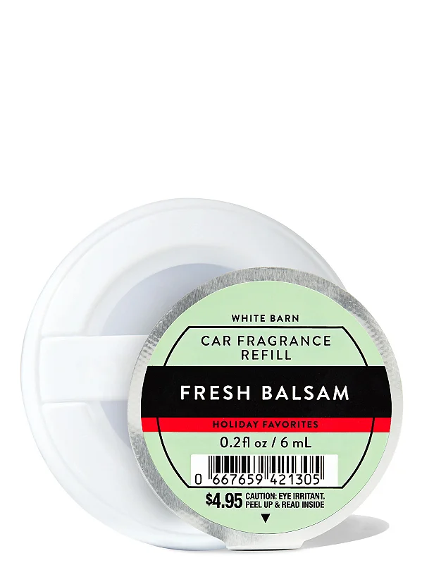 FRESH BALSAM CAR FRAGRANCE REFILL - Bath and Body works