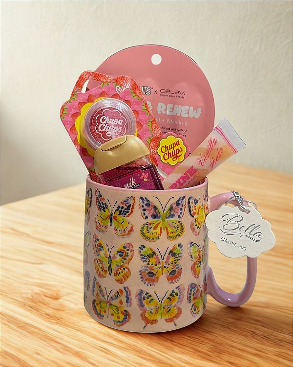 Kit Presente Burr Baskets - Borboletas