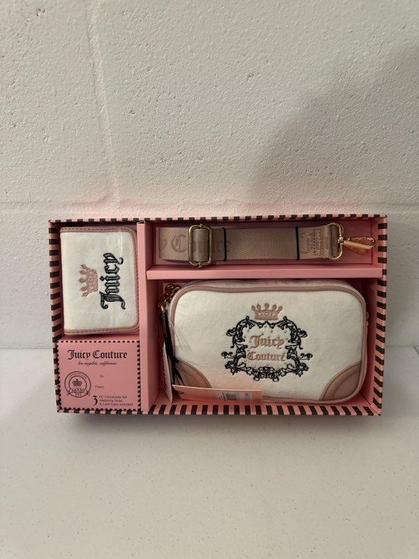 Bolsa + Carteira Angel Heritage Juicy Couture - Cor Branca