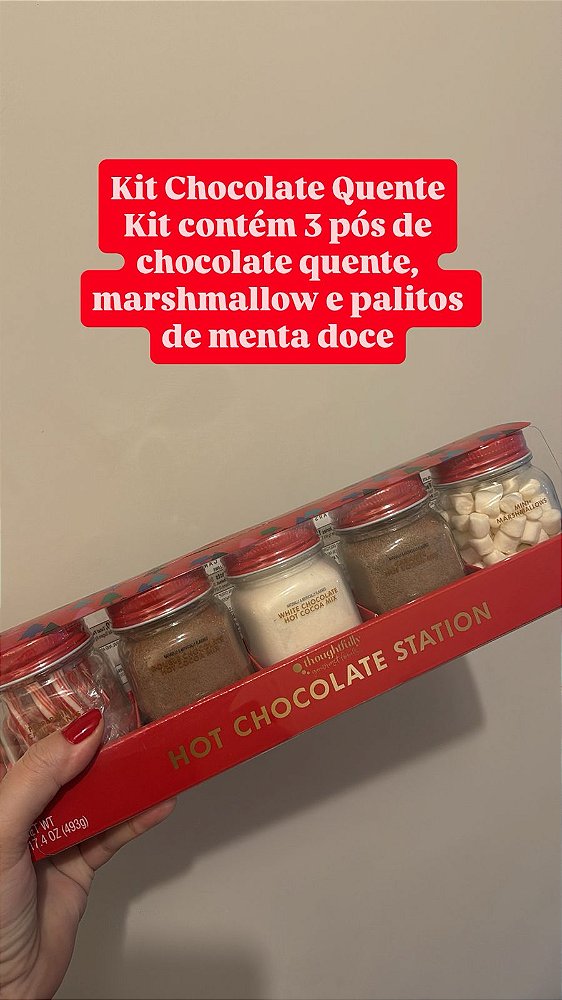 Estação de chocolate quente 493g