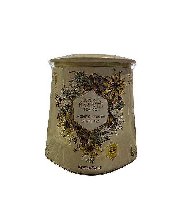 Chá de Mel e Limão Nature's Heart com 50 Sachês