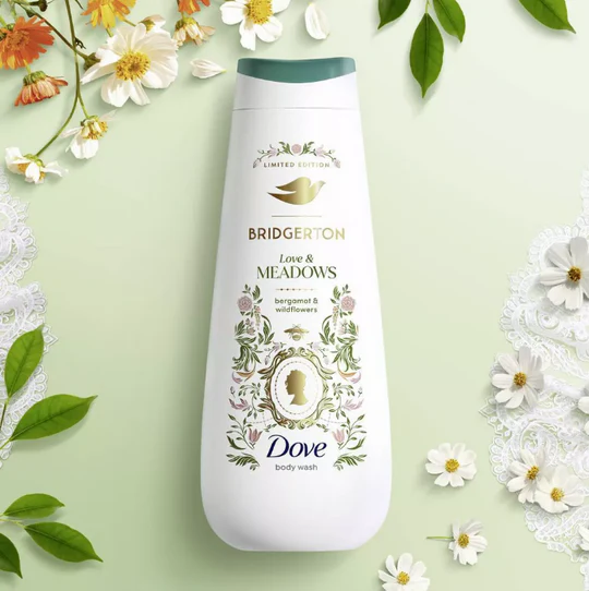 Dove Beauty Bridgerton Body Wash - Love & Meadows 590ML