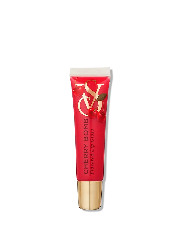 VICTORIA'S SECRET - LIP FLAVORED LIP GLOSS CHERRY BOMB