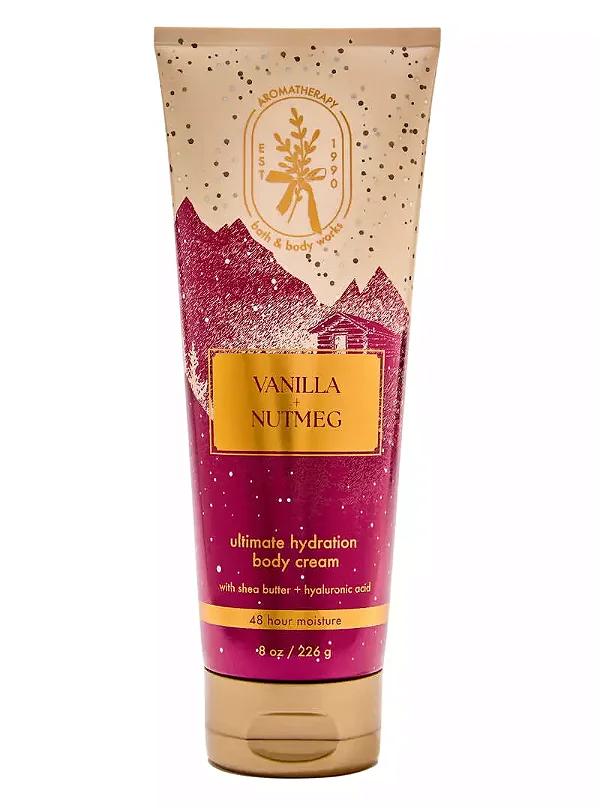 Vanilla Nutmeg Moisturizing Body Wash 295ml - Bath and Body works