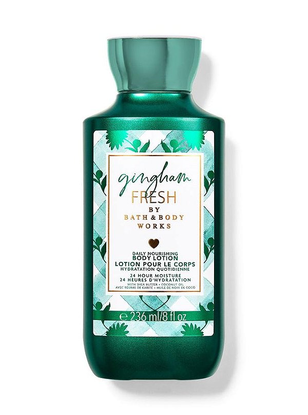 Gingham Fresh Daily Nourishing Body Lotion 236ml - Bath and body Works