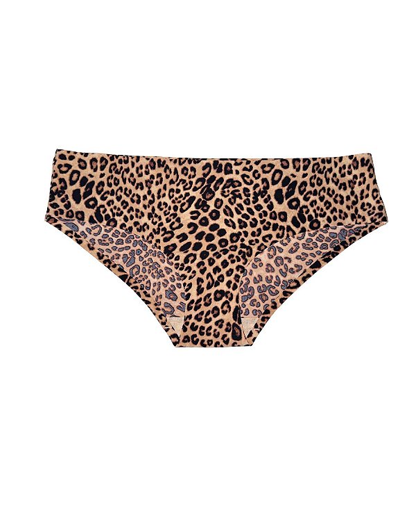 Calcinha Juicy Couture Sem costura Estampa de Onça - Tam: G