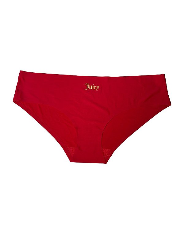 K Calcinha Juicy Couture Sem costura Cor Vermelha - Tam: G