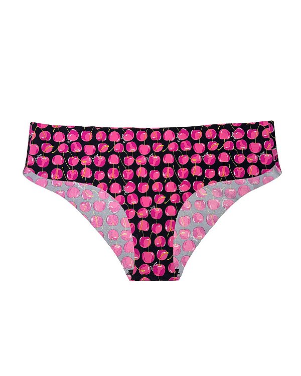 Calcinha Juicy Couture Sem costura Cor estampas de Cerejas