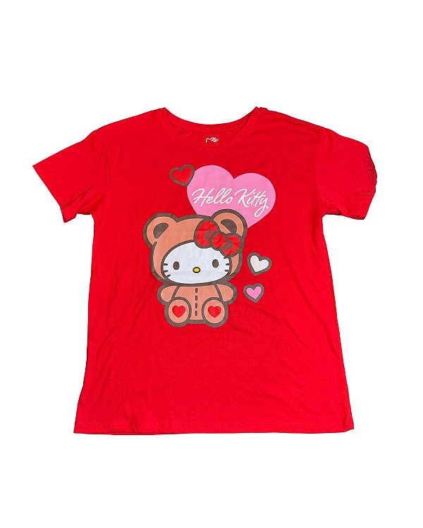 T-Shirt de algodão Hello Kitty Tam: GG