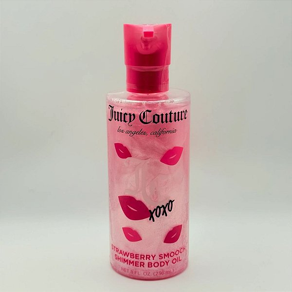 Óleo Corporal Strawberry Smooch Shimmer Juicy Couture - 236ml