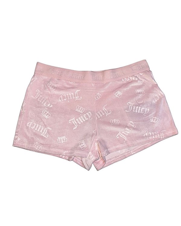 Shorts de dormir Juicy Couture Rosa Claro
