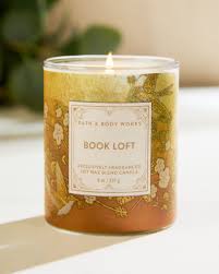 Vela de 1 Pavio Book Loft - Bath and Body Works
