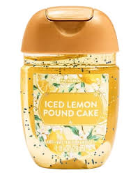 Alcool Gel Iced Lemon Pound Cake - Bath and Body Works