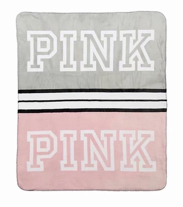 Manta Cozy Fleece Victoria’s Secret PINK – Ultra Macia e Aconchegante