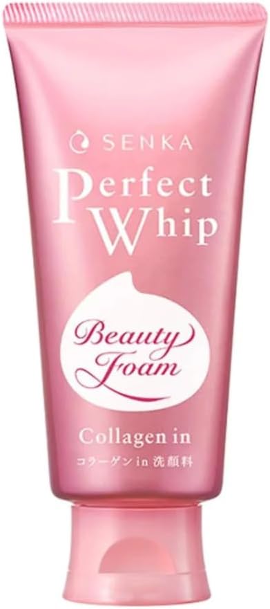 SENKA - Perfect Whip Collagen In - Espuma de Limpeza Facial 120g