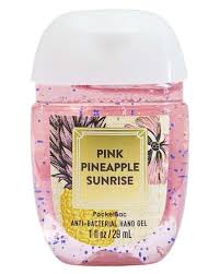 Alcool Gel Pink Pineapple Sunrise Costa Rica - Bath and Body Works