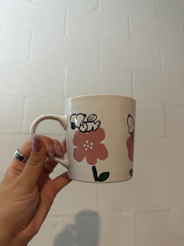 Caneca Cerâmica Snoopy 443ml