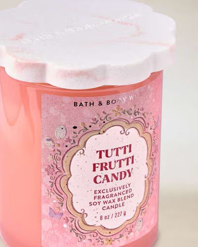 Vela 1 Pavio Tutti Frutti Candy - Bath and Body Works