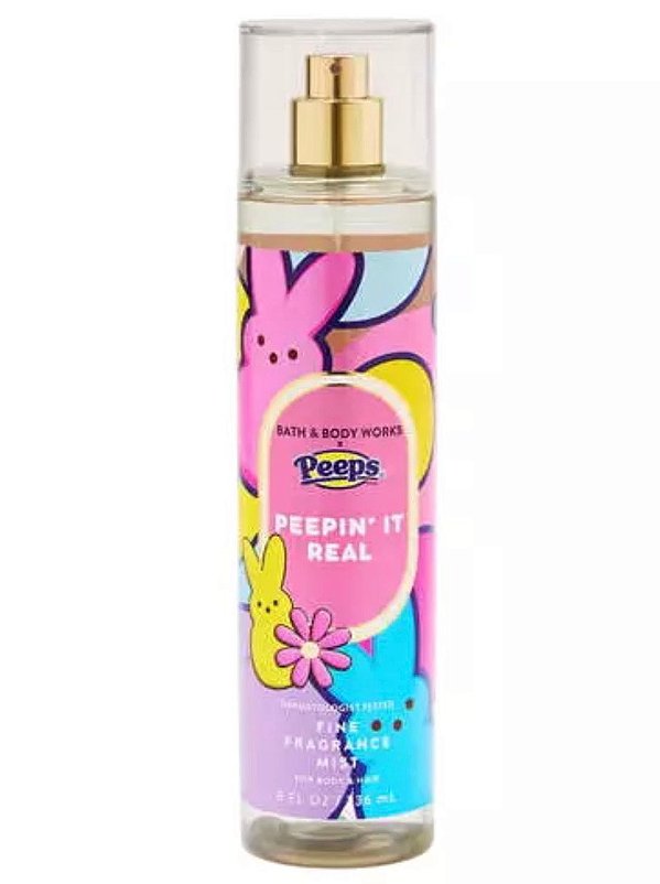 BATH & BODY WORKS- PEEPIN' IT REAL FINE FRAGRANCE MIST Peeps