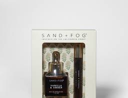 Conjunto de Óleo Perfumado Roll-on e Conta-gotas Snad Fog- Vanilla Amber 50ml