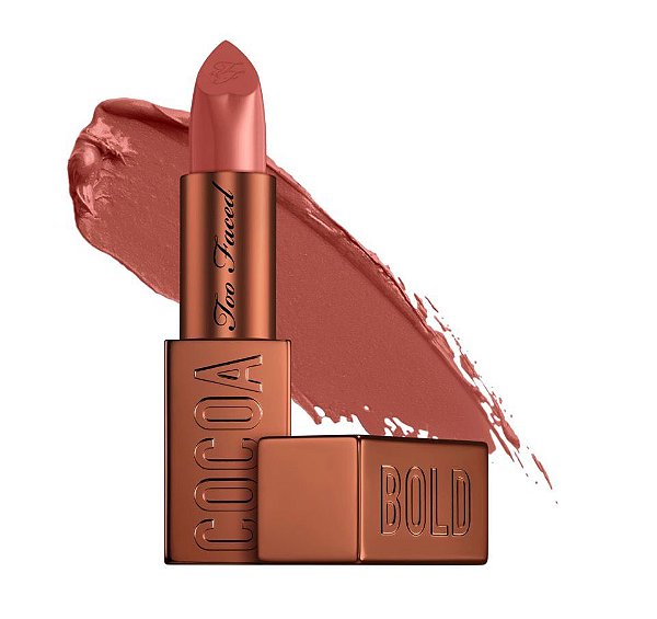 Batom Cocoa Bold Lipstick Too Faced - Cor: Chocolate Chip