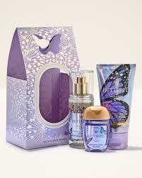 Conjunto de Mini Presente Butterfly - Bath and Body Works