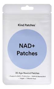Vitamina Adesivos Kind Patches NAD Plus para mulheres - 30 unidades