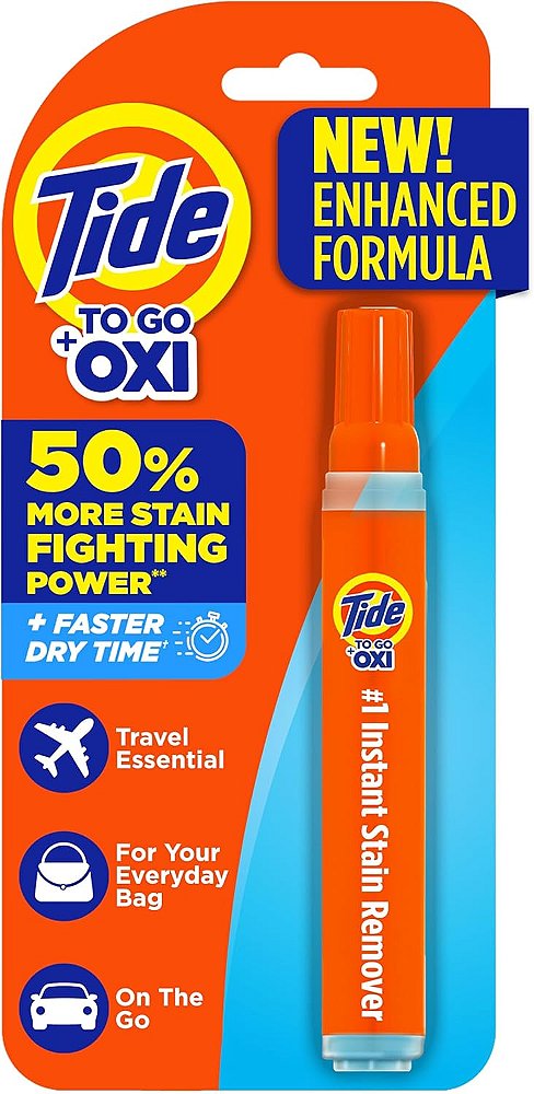 Tide Removedor de manchas líquido para roupas, caneta Tide To Go