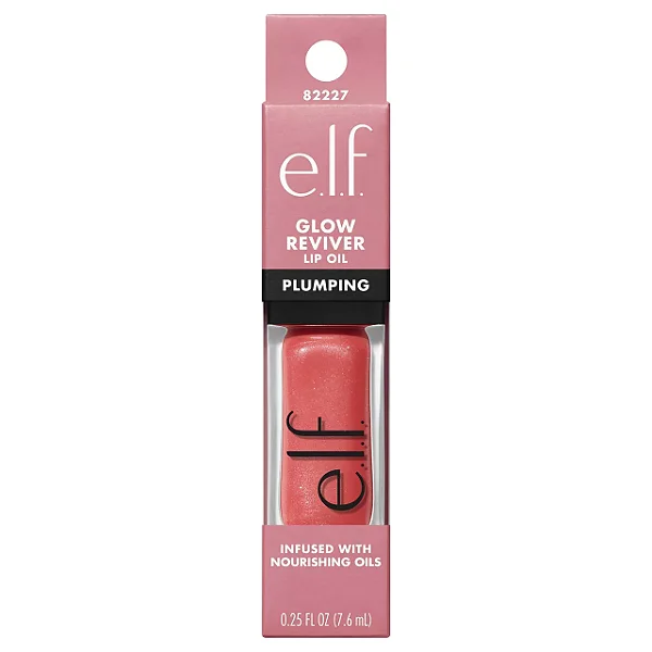 Lip Oil Glow Cor: Papayarazzi e.l.f Cosmetics - 7.6ml