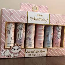 Kit Lip Balms Disney Marie Aristocats - 6 unidades