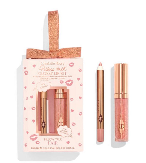 Charlotte Tilbury Duo de Mini Gloss Labial Pillow Talk Fair