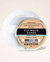Refil de Fragrância Para Carro Fiji White Sands Bath and Body Works