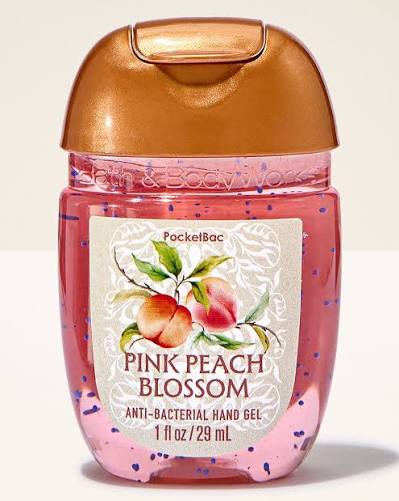 Alcool Gel Pink Peach Blossom - Bath and Body Works