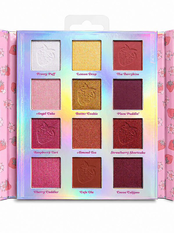 Paleta de Sombras Moranguinho - 12 cores