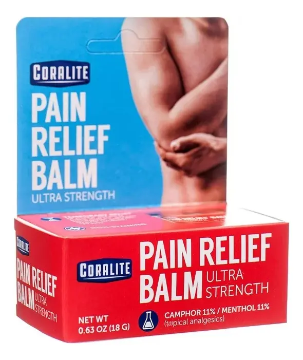 Coralite Pain Relief Balm Ultra Strength – Bálsamo Tópico para Alívio de Desconfortos