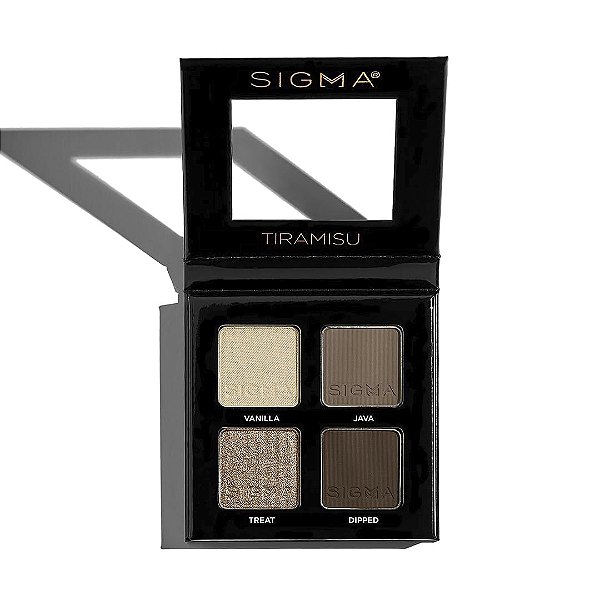 Sigma Beauty Tiramisu Eyeshadow Quad – Paleta de Sombras 4 Cores (4g)