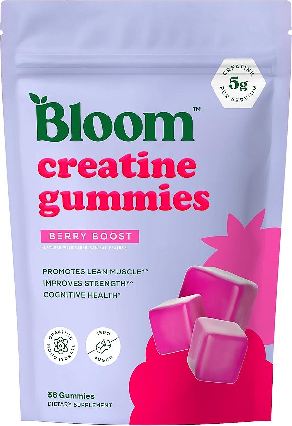 Bloom Creatine Monohydrate Gummies - 36 GUMMIES
