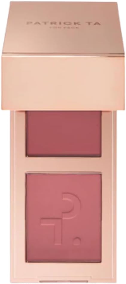Patrick Ta Double-Take Mini Blush Duo, She Goes to the Gym, Creme e Pó