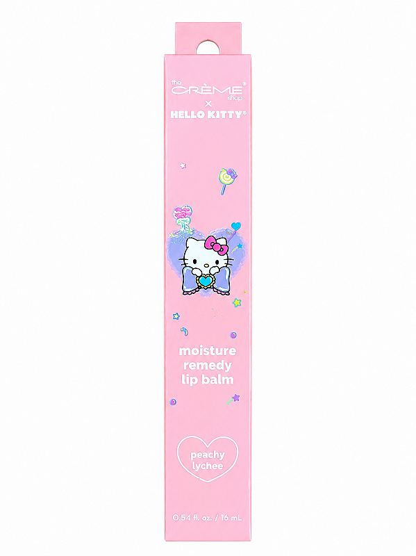 The Crème Shop x Hello Kitty Moisture Remedy Lip Balm – Peachy Lychee